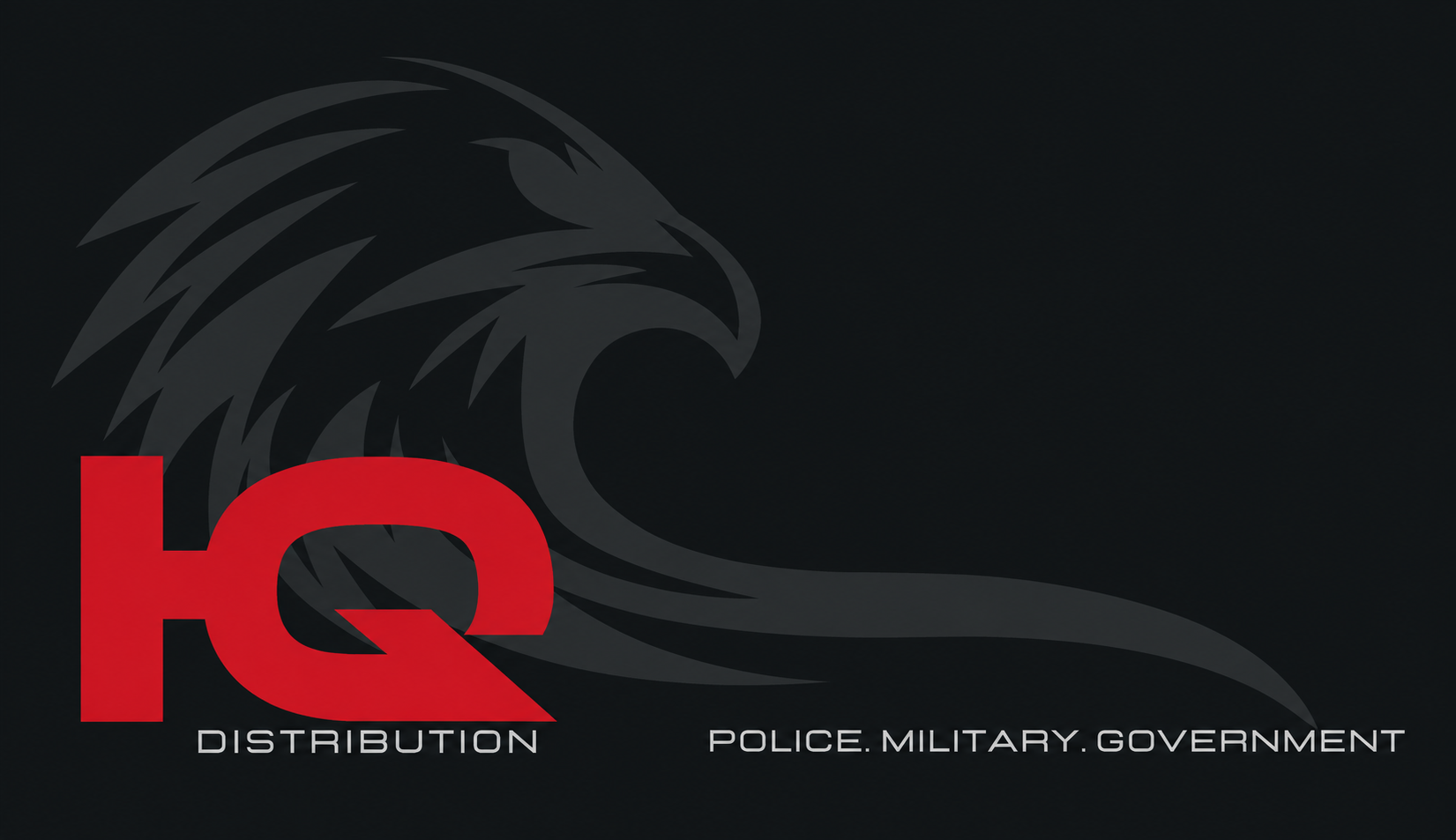 HQ Distribution eagle and HQ logo